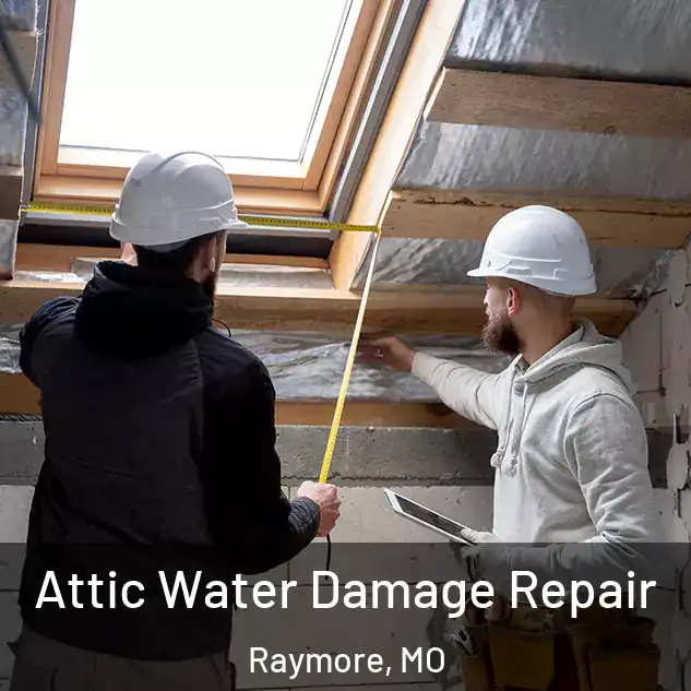  Attic Water Damage Repair Raymore, MO