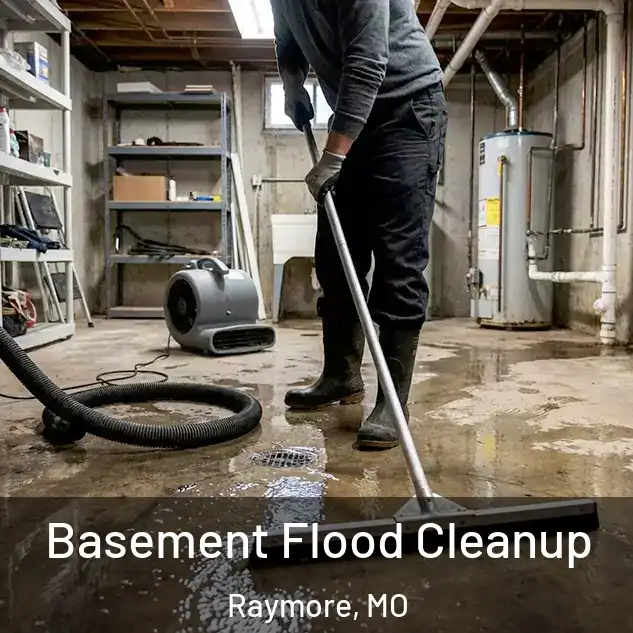  Basement Flood Cleanup Raymore, MO