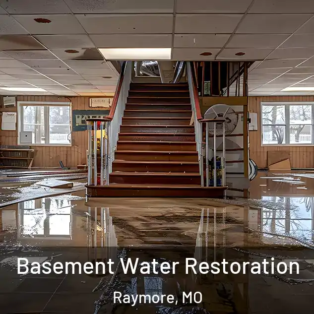  Basement Water Restoration Raymore, MO