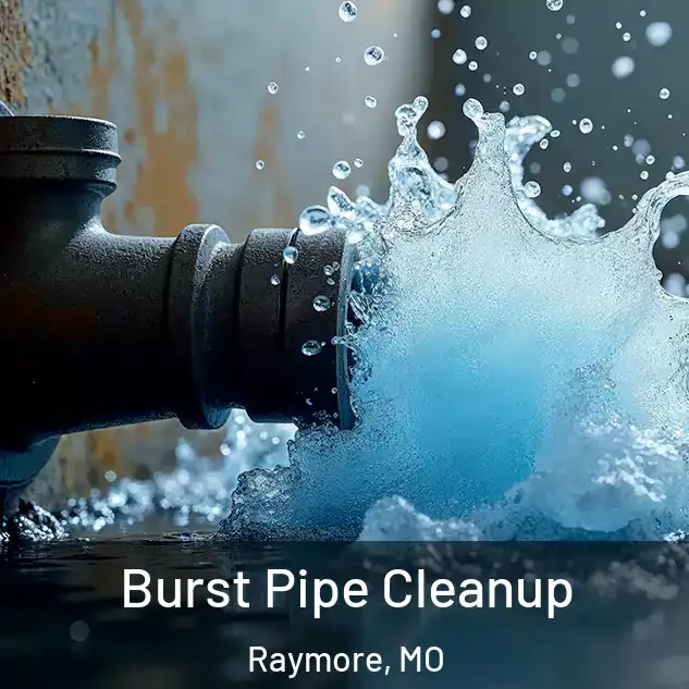  Burst Pipe Cleanup Raymore, MO