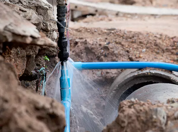 Burst Pipe Cleanup in Raymore
