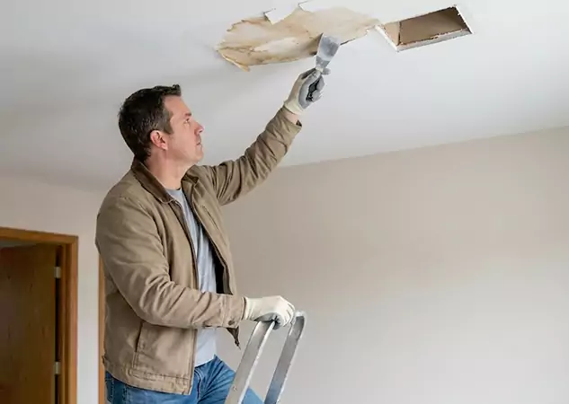 Your Ceiling Damage Repair Experts in Raymore, MO