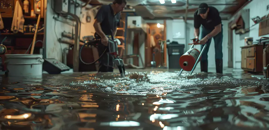 Basement Water Damage Cleanup Raymore