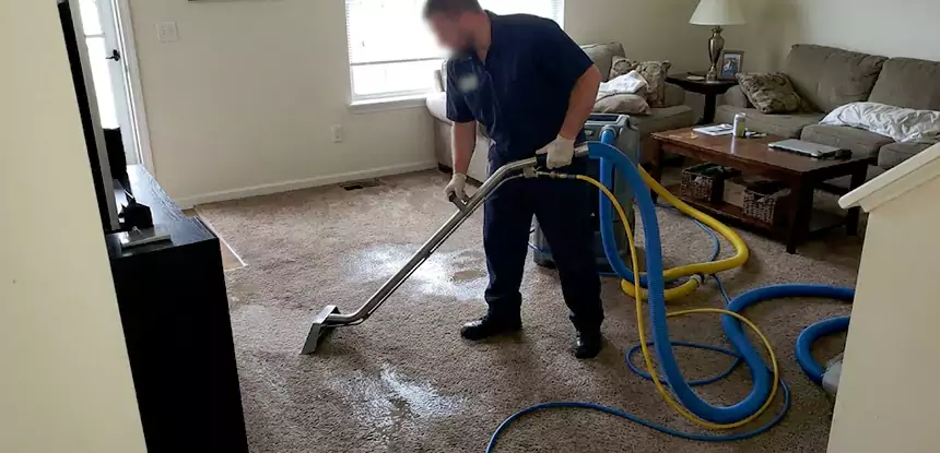 Flooded Basement Carpet Cleanup Raymore 
