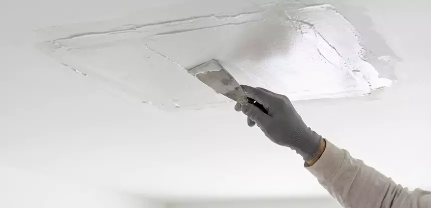 Ceiling Sagging Water Damage Repair Raymore