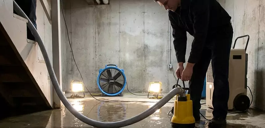 Commercial Water Damage Repair in Raymore