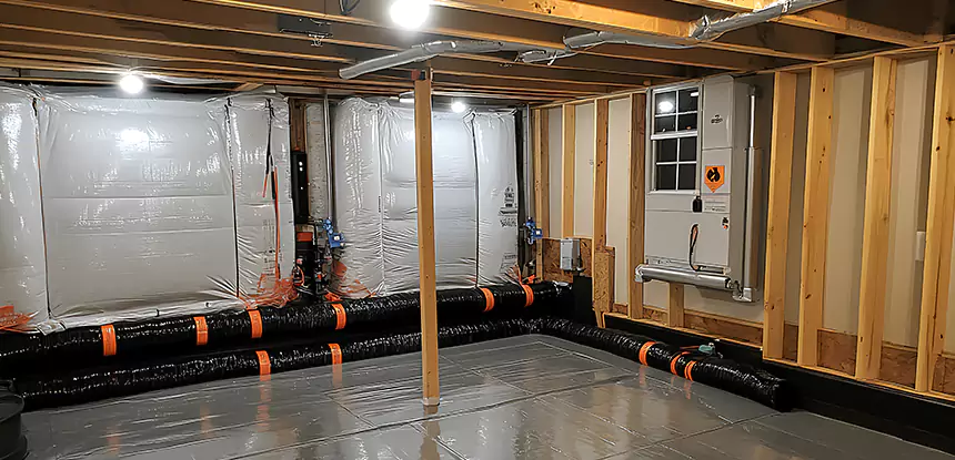Crawl Space Humidity Control in Raymore