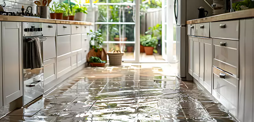 Kitchen Water Mitigation Services in Raymore