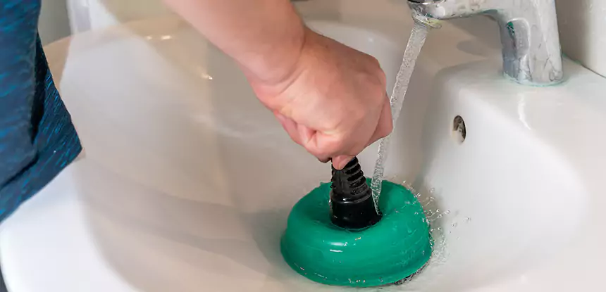 Sink Standing Water Blockage Removal in Raymore