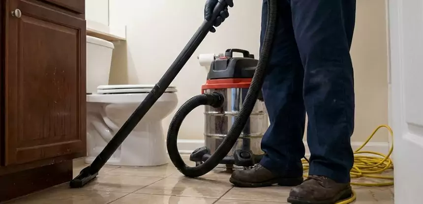 Fix Bathroom Floor Water Damage Raymore