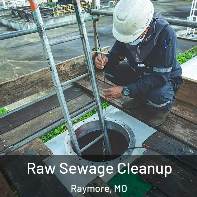  Raw Sewage Cleanup Raymore, MO
