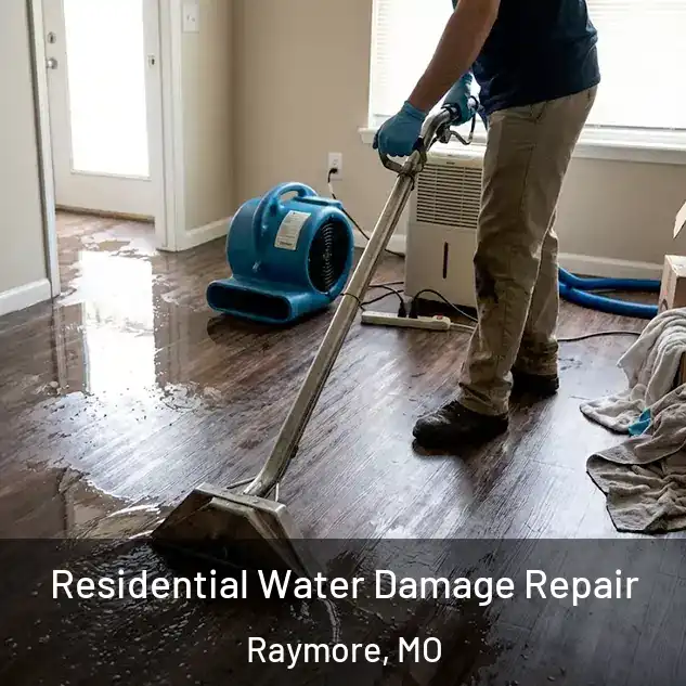  Residential Water Damage Repair Raymore, MO