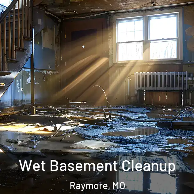  Wet Basement Cleanup Raymore, MO